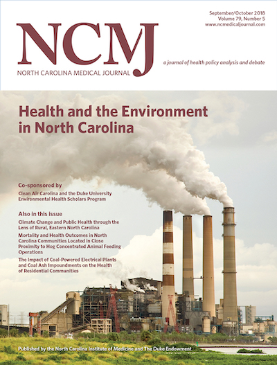 NC Medical Journal cover