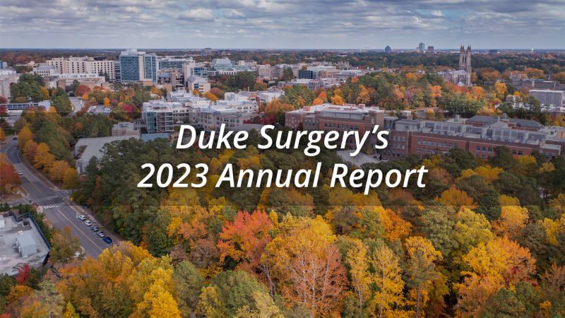 Duke Surgery Annual Report 2023