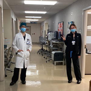 Duke Plastic Surgery Residents Dr. Jared Blau and Dr. Heather Levites