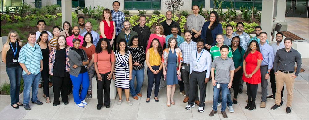 Dr. Tomaras with the Tomaras Lab team members