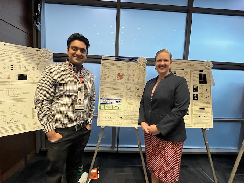 Anchit wins a Poster of Distinction Award at the Department of Surgery Research Day 2024. 