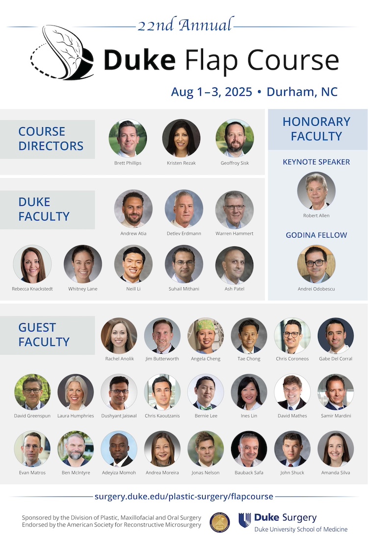 2025 Flap Course faculty headshots