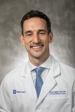 Professional headshot photo of Dr. David Gagnier wearing his white coat