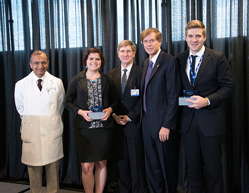 Dr. Allan Kirk and Surgery Research Day winners