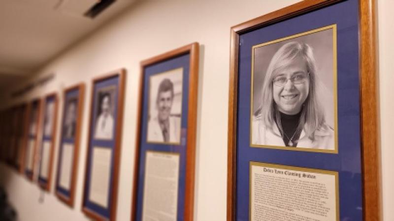 Photo of Dr. Debra Sudan's Master Surgeon Award