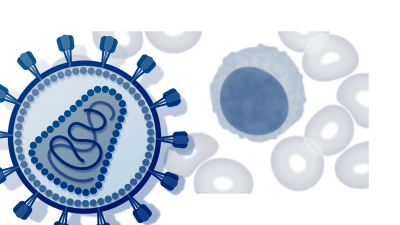 Illustration of a virus