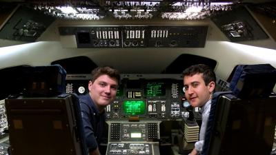 Duke graduates Dominic Tanzillo and Nick Saba 