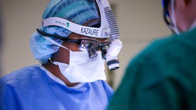 Dr. Hadiza Kazaure performs surgery