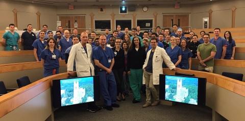 Group photo of Craniomaxillofacial Trauma Course participants