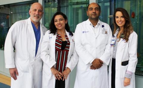 Drs. Henry Rice, Astrid Tello, Sohail Dogar, and Bria Johnston