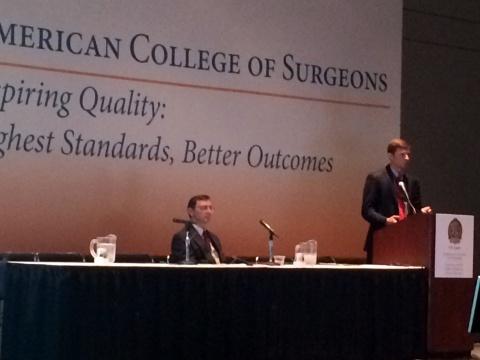 Trey Sinyard at ASC Clinical Congress