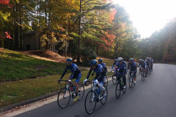 Duke cycling team