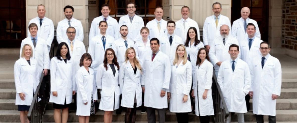 Division of Plastic, Maxillofacial, and Oral Surgery group photo