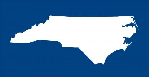 Outline of state of North Carolina