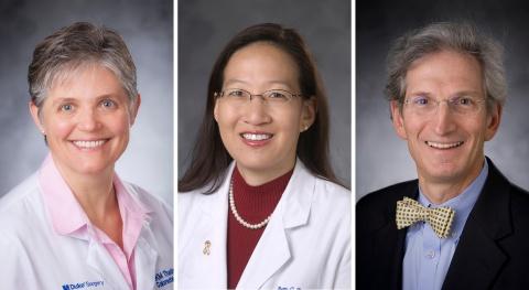 Photo of Drs. Thacker, Tong, and Wiener