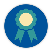 blue ribbon