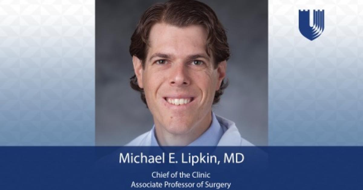 Michael Lipkin, MD, Selected as Duke Clinical Leadership Program Fellow ...