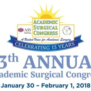 Annual Academic Surgical Congress event logo