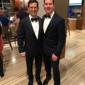 Dr. Brett Phillips and Dr. Jeffrey Marcus, both in suit and tie