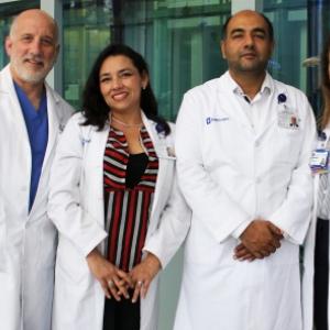 Drs. Henry Rice, Astrid Tello, Sohail Dogar, and Bria Johnston
