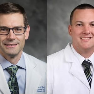 Dr. Hartwig and Dr. Overbey